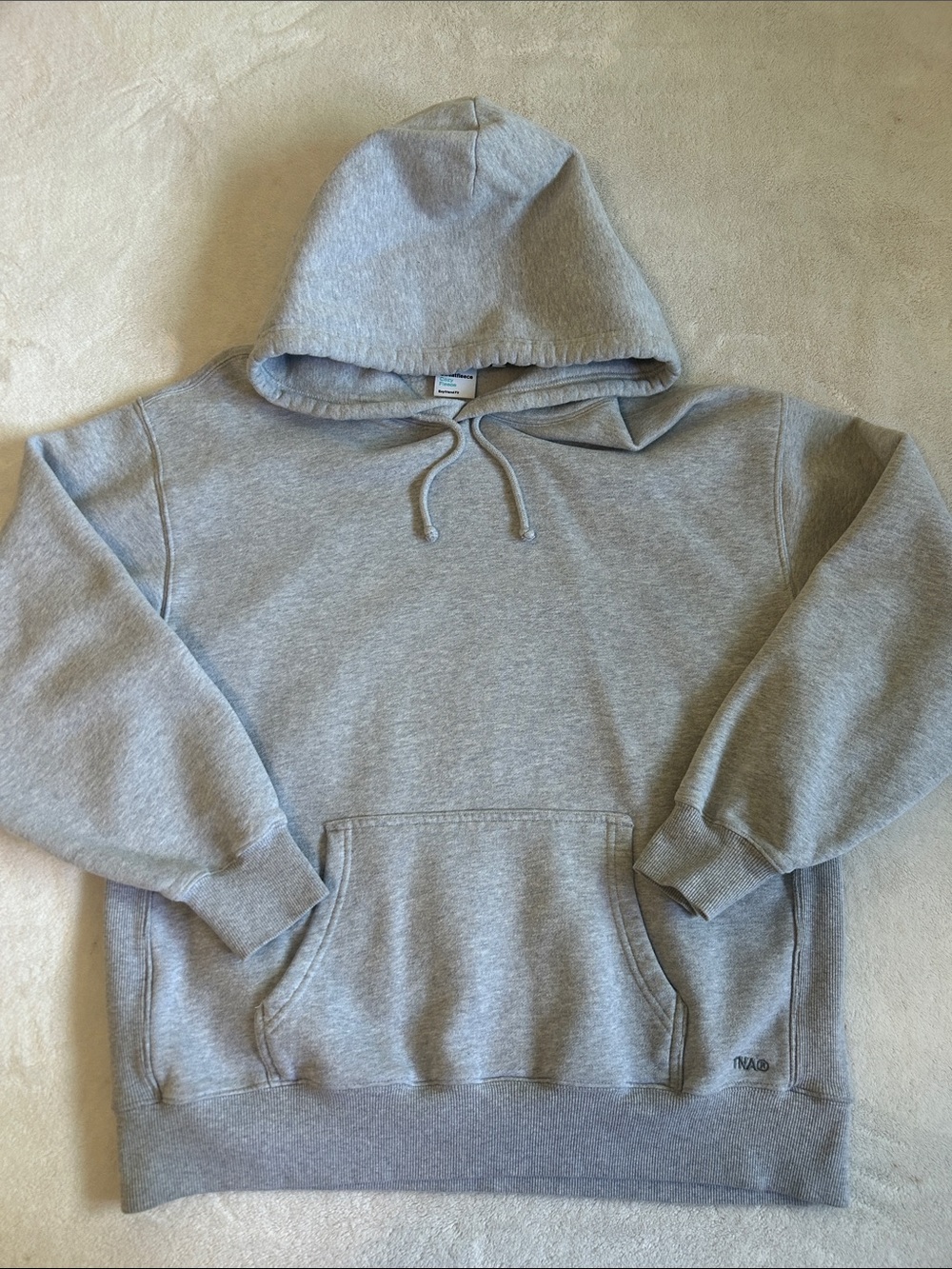 TNA Light Gray women’s Pullover Hoodie